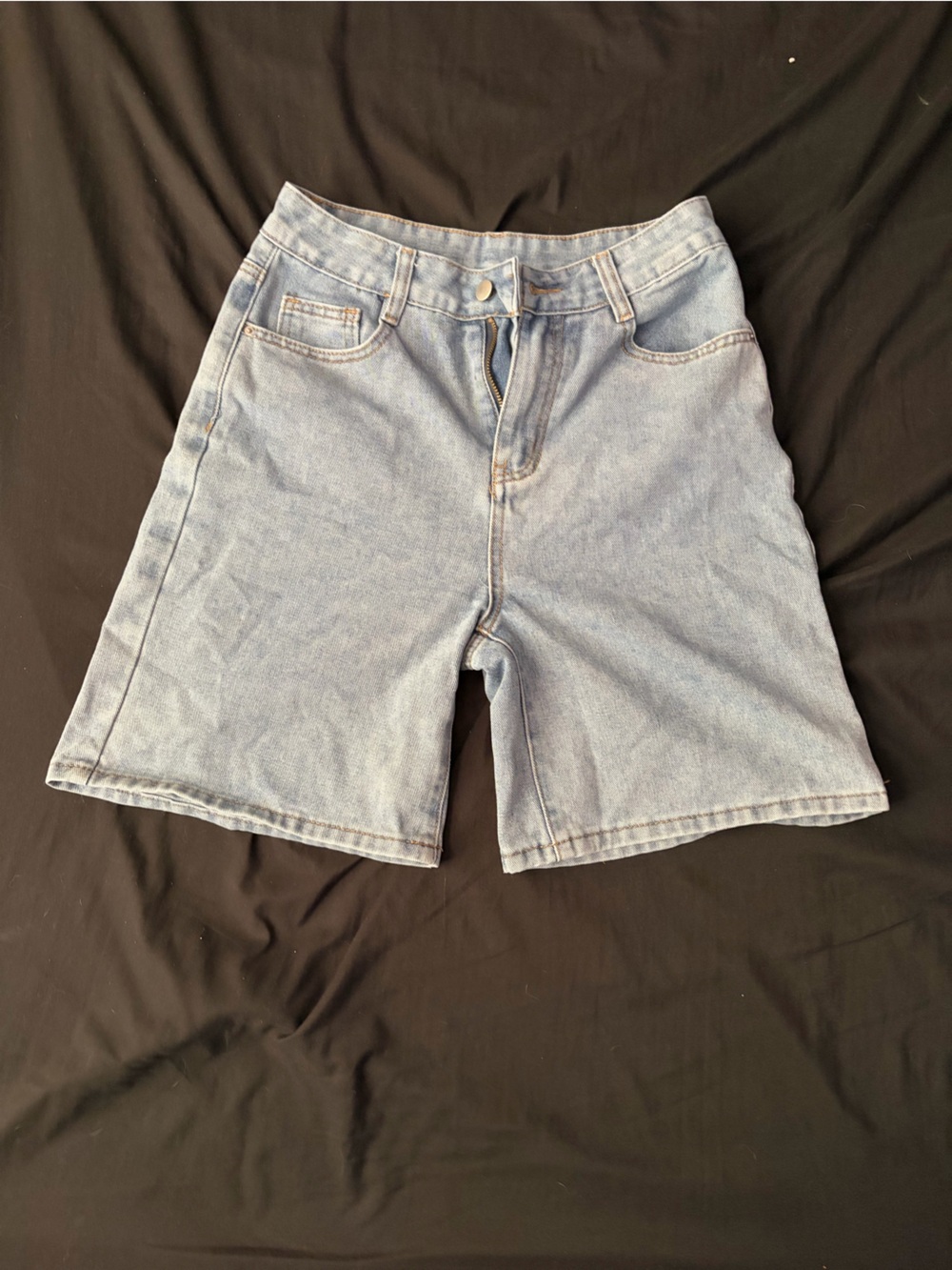 Light Wash Jorts